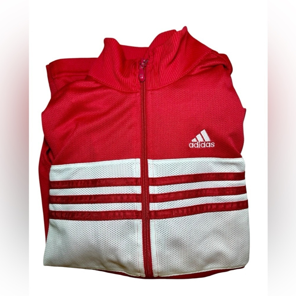 Adidas Retro Mesh Jacket Unisex Size Small​​​​ - Picture 2 of 10